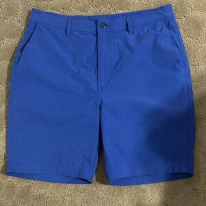 Saxx Vibrant Blue Flat Front Shorts